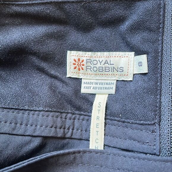EUC WOMEN’S SIZE 8 BLACK ROYAL ROBBINS DISCOVERY STRIDER NYLON STRETCH SKIRT - Picture 6 of 6